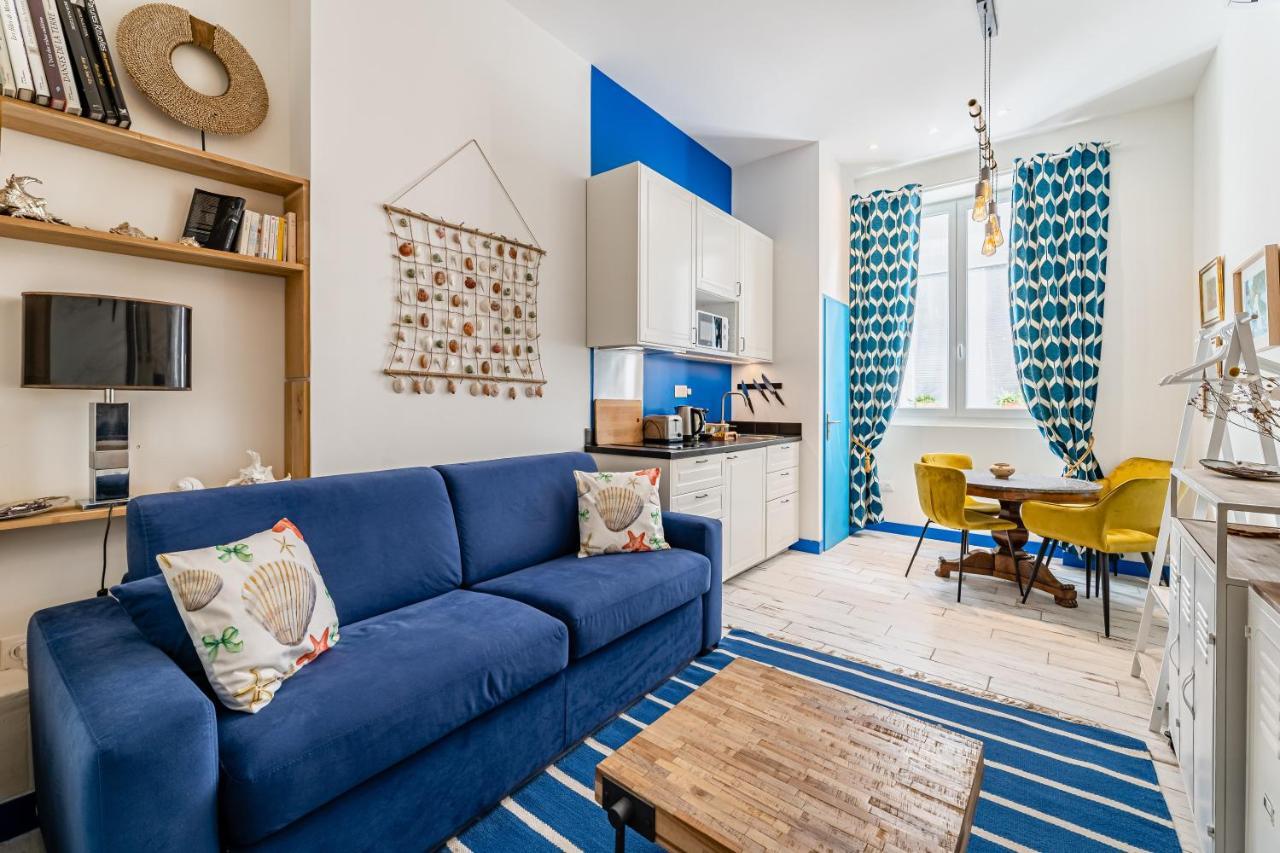 Studio Shell 26M2, 120M Vieux-Port, Clim, Wifi, Acces Autonome Avec Code Marsiglia Esterno foto