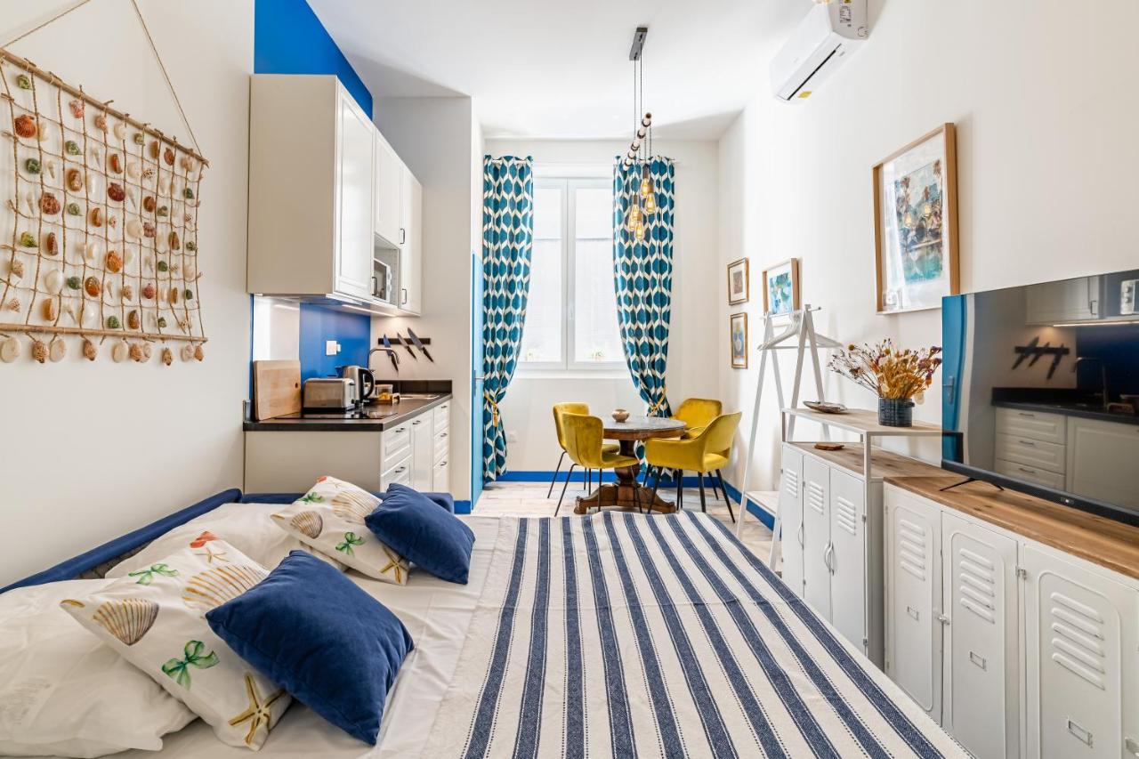 Studio Shell 26M2, 120M Vieux-Port, Clim, Wifi, Acces Autonome Avec Code Marsiglia Esterno foto