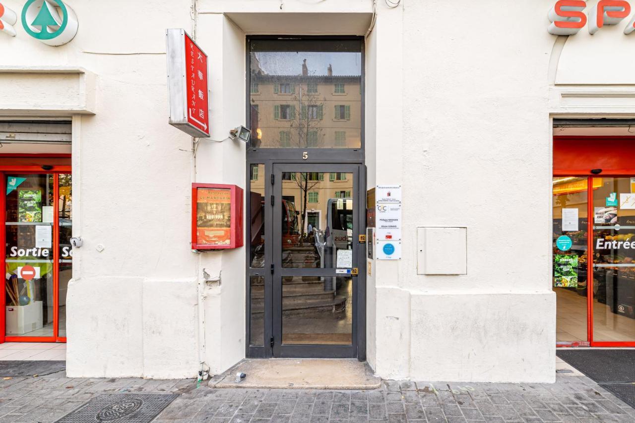 Studio Shell 26M2, 120M Vieux-Port, Clim, Wifi, Acces Autonome Avec Code Marsiglia Esterno foto